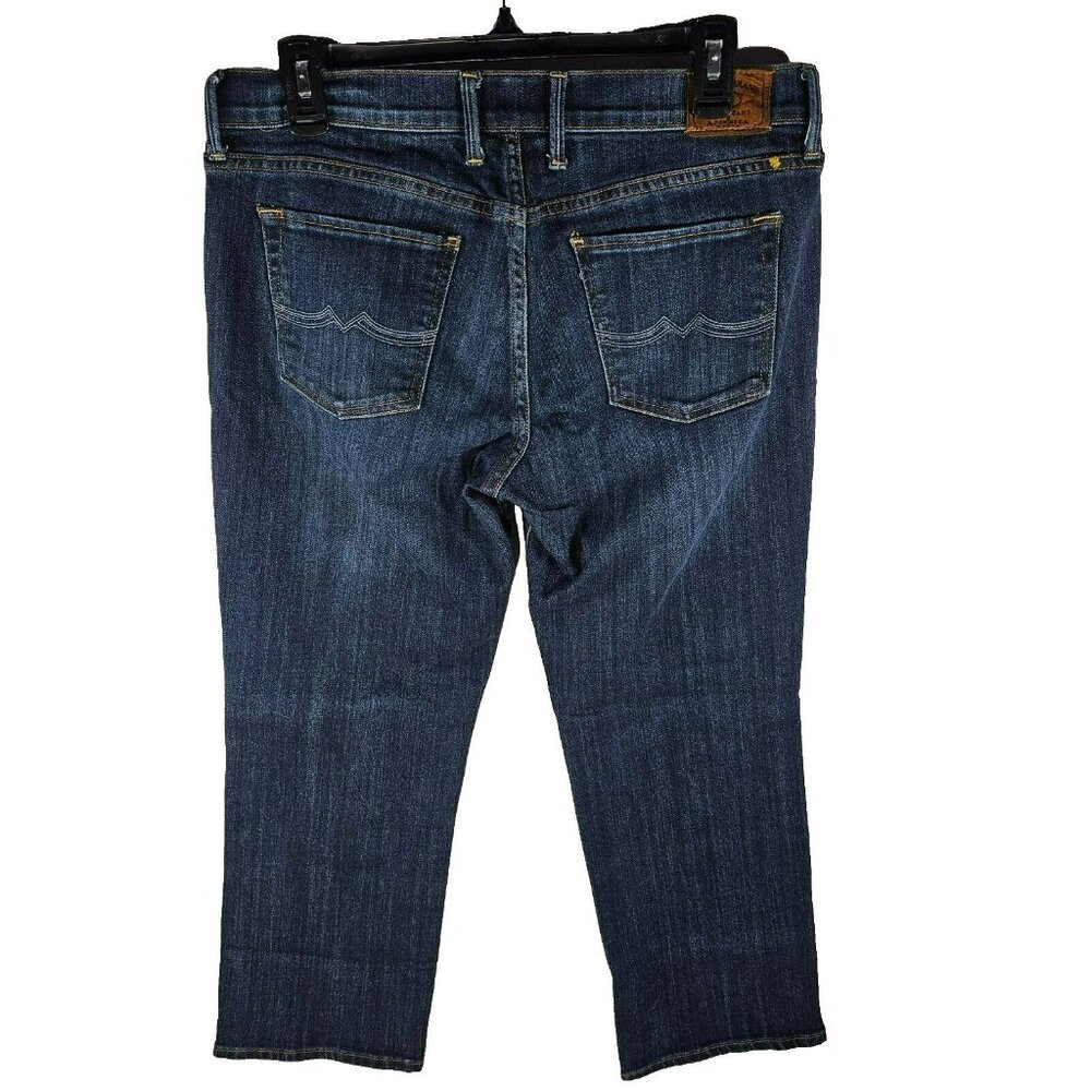 Lucky Brand Sweet 'N Crop Mid Rise Capri Jeans Women's Size 8/29 Blue 29x24" - Picture 2 of 9
